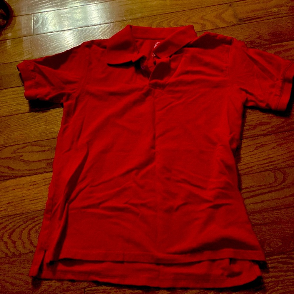 Wonder Nation XL red polo